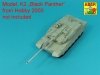 Aber 35l-345 120 mm L/55 CN08 barrel for K2 Black Panther tank / Lufa 120 mm L/55 CN08 do czołgu K2 Black Panther 1/35